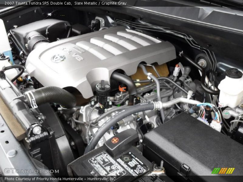 Slate Metallic / Graphite Gray 2007 Toyota Tundra SR5 Double Cab