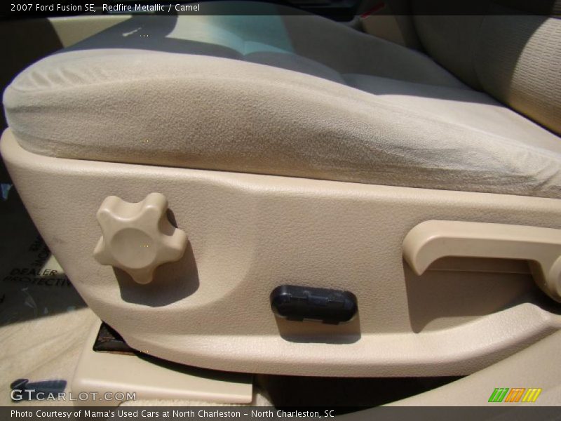 Redfire Metallic / Camel 2007 Ford Fusion SE