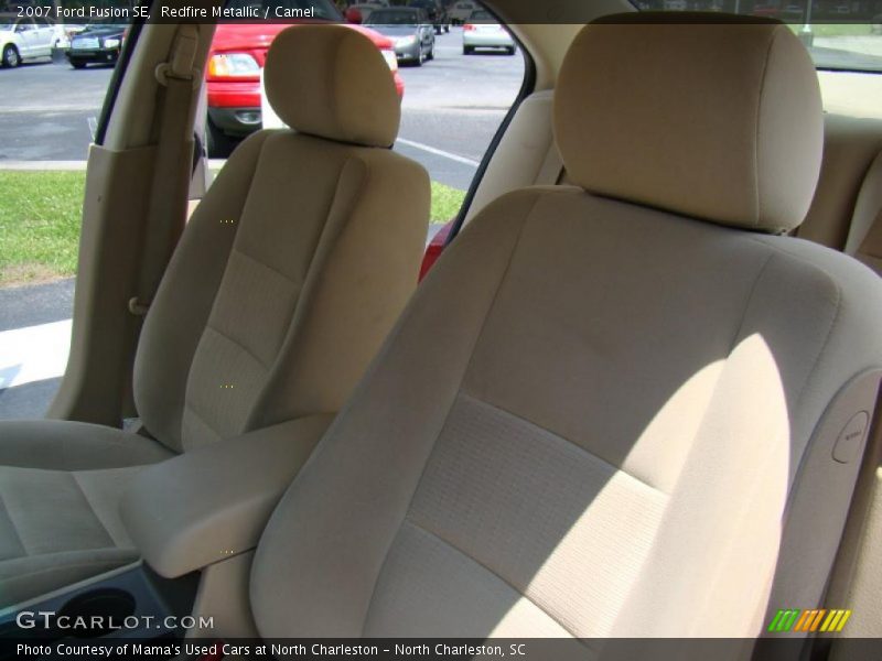 Redfire Metallic / Camel 2007 Ford Fusion SE