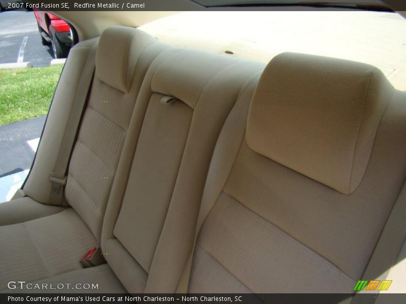 Redfire Metallic / Camel 2007 Ford Fusion SE