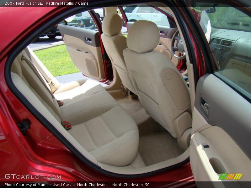 Redfire Metallic / Camel 2007 Ford Fusion SE