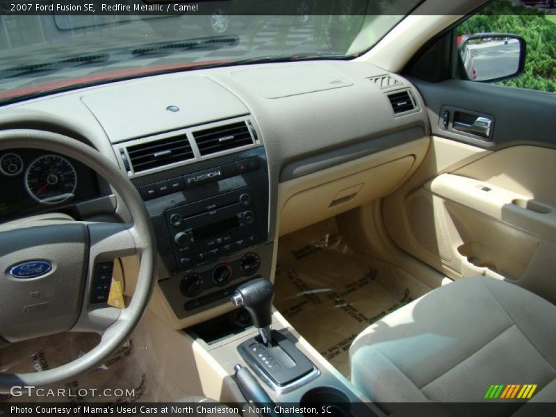 Redfire Metallic / Camel 2007 Ford Fusion SE