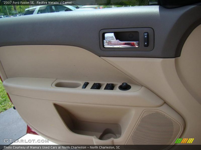 Redfire Metallic / Camel 2007 Ford Fusion SE