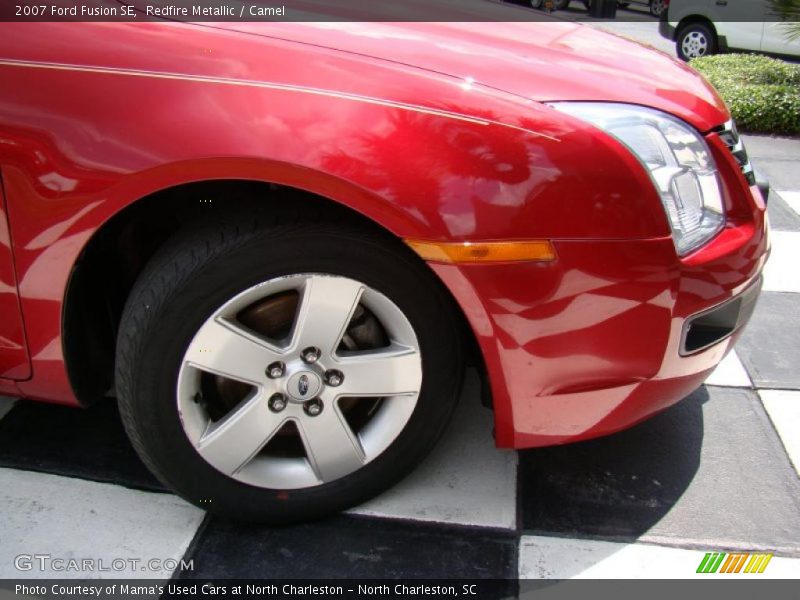 Redfire Metallic / Camel 2007 Ford Fusion SE