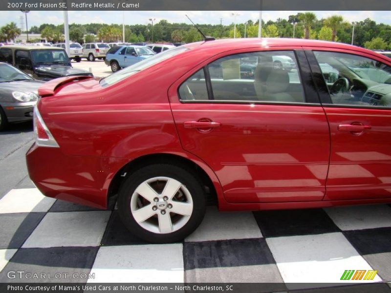 Redfire Metallic / Camel 2007 Ford Fusion SE