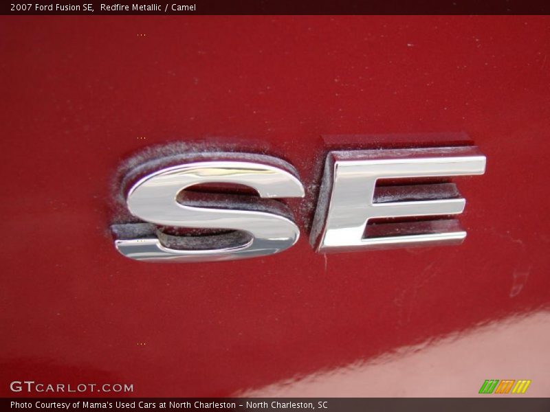 Redfire Metallic / Camel 2007 Ford Fusion SE