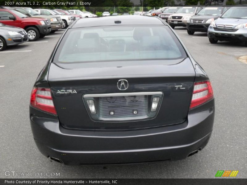 Carbon Gray Pearl / Ebony 2007 Acura TL 3.2