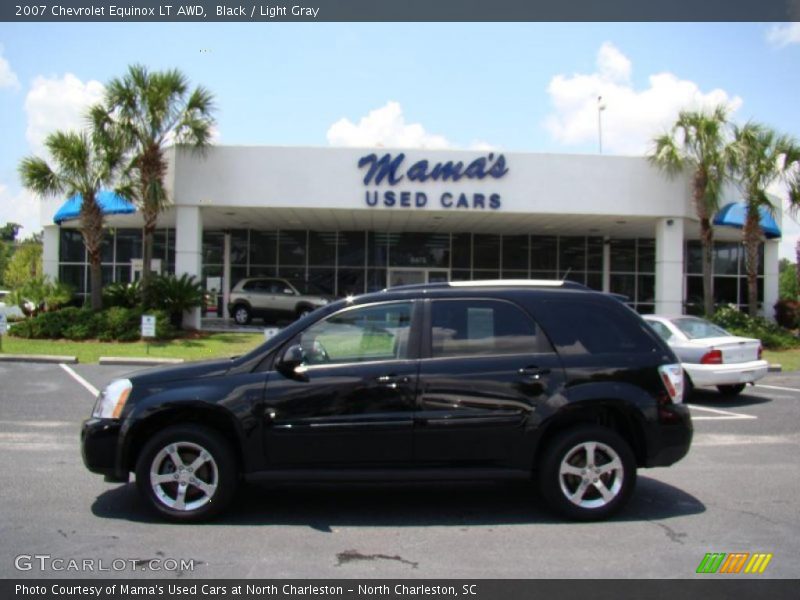 Black / Light Gray 2007 Chevrolet Equinox LT AWD