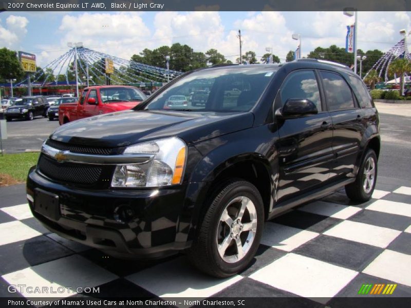 Black / Light Gray 2007 Chevrolet Equinox LT AWD