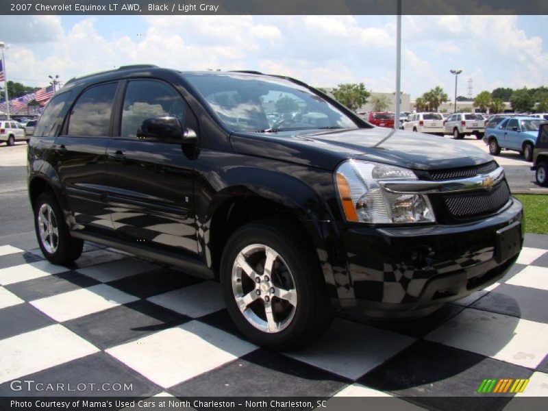 Black / Light Gray 2007 Chevrolet Equinox LT AWD