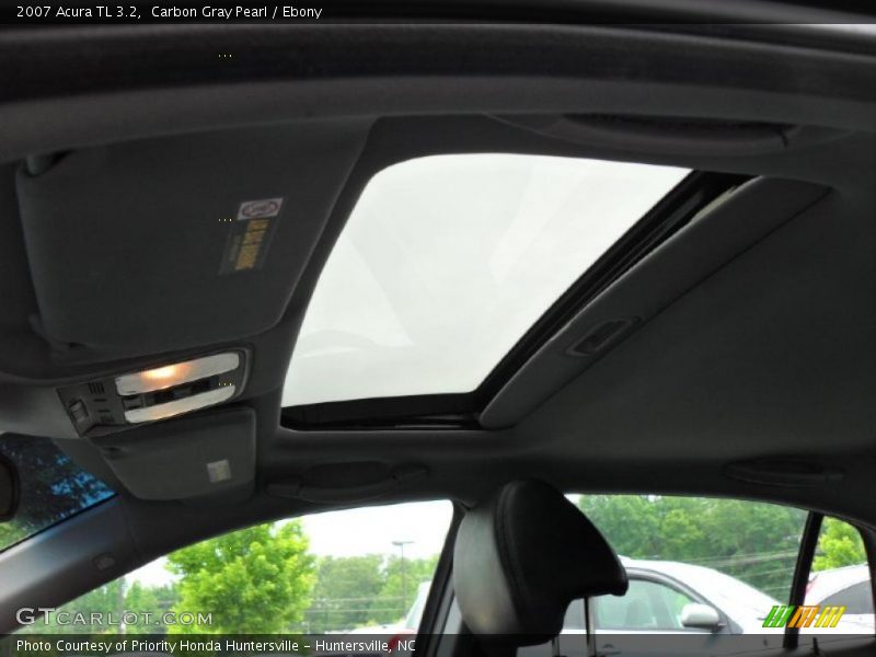 Carbon Gray Pearl / Ebony 2007 Acura TL 3.2