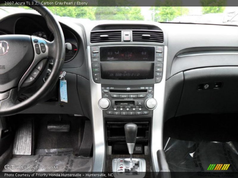 Carbon Gray Pearl / Ebony 2007 Acura TL 3.2