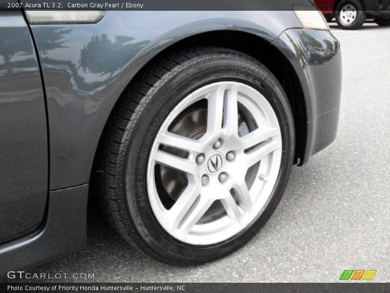 Carbon Gray Pearl / Ebony 2007 Acura TL 3.2
