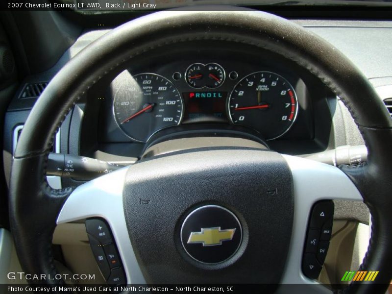 Black / Light Gray 2007 Chevrolet Equinox LT AWD