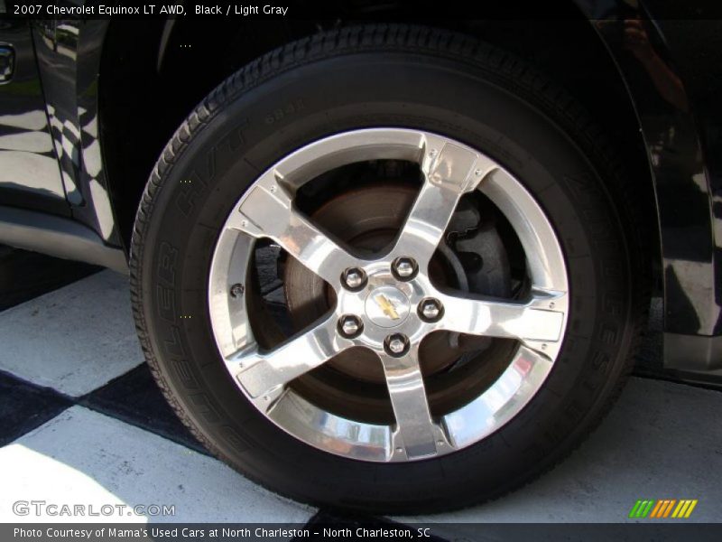 Black / Light Gray 2007 Chevrolet Equinox LT AWD