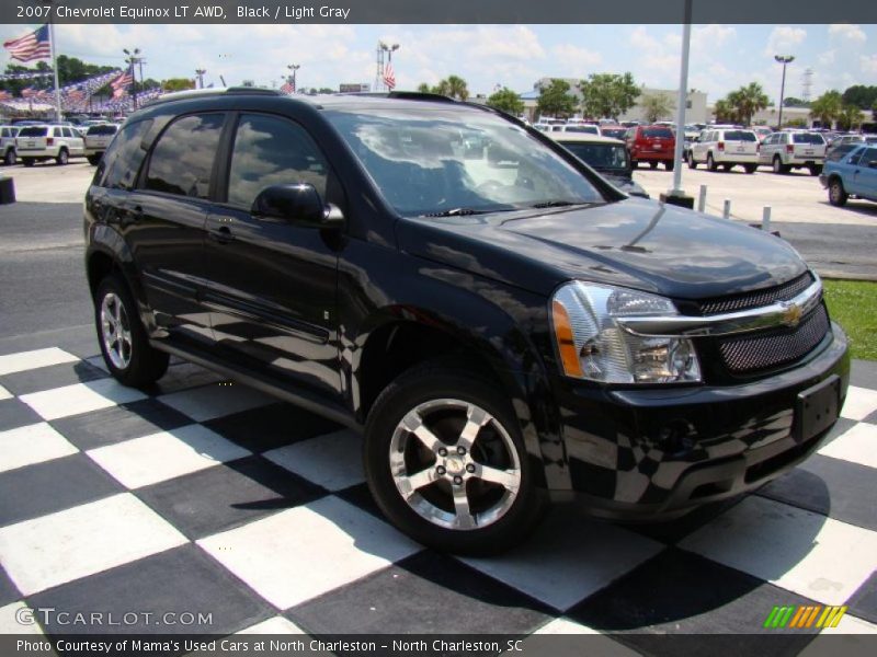 Black / Light Gray 2007 Chevrolet Equinox LT AWD