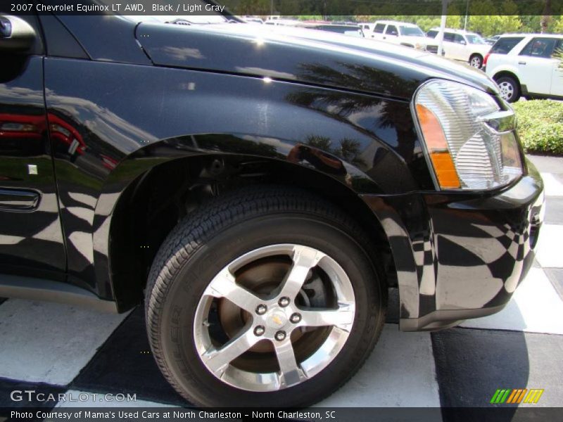 Black / Light Gray 2007 Chevrolet Equinox LT AWD