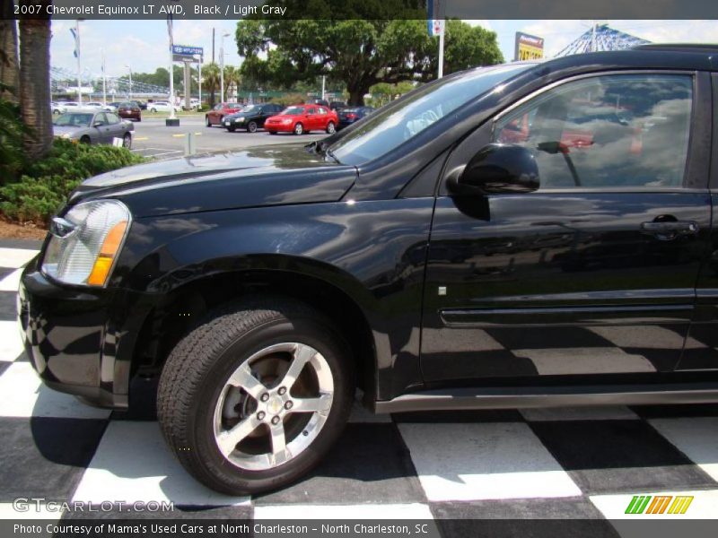 Black / Light Gray 2007 Chevrolet Equinox LT AWD