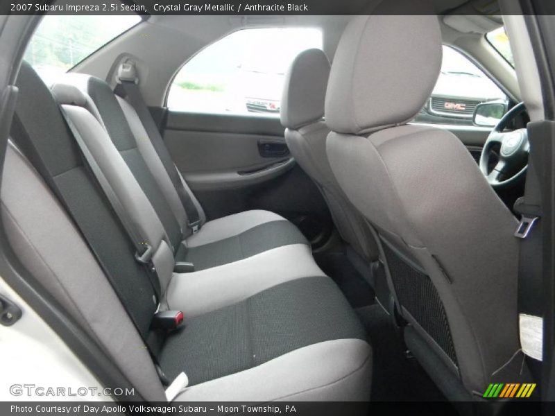 Crystal Gray Metallic / Anthracite Black 2007 Subaru Impreza 2.5i Sedan
