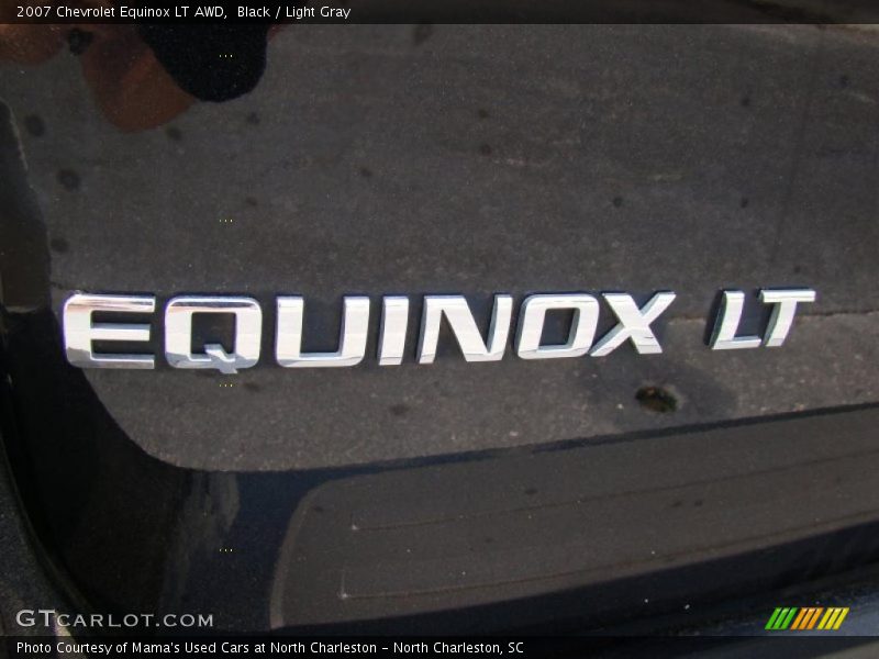 Black / Light Gray 2007 Chevrolet Equinox LT AWD