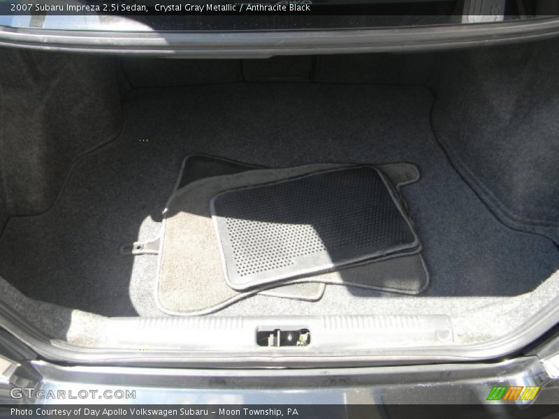 Crystal Gray Metallic / Anthracite Black 2007 Subaru Impreza 2.5i Sedan