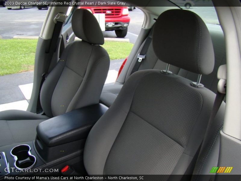 Inferno Red Crystal Pearl / Dark Slate Gray 2009 Dodge Charger SE