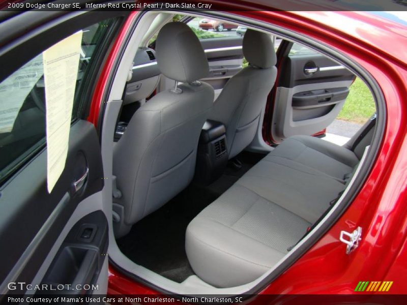 Inferno Red Crystal Pearl / Dark Slate Gray 2009 Dodge Charger SE