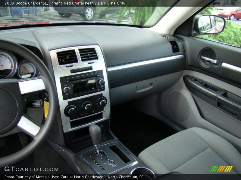 Inferno Red Crystal Pearl / Dark Slate Gray 2009 Dodge Charger SE