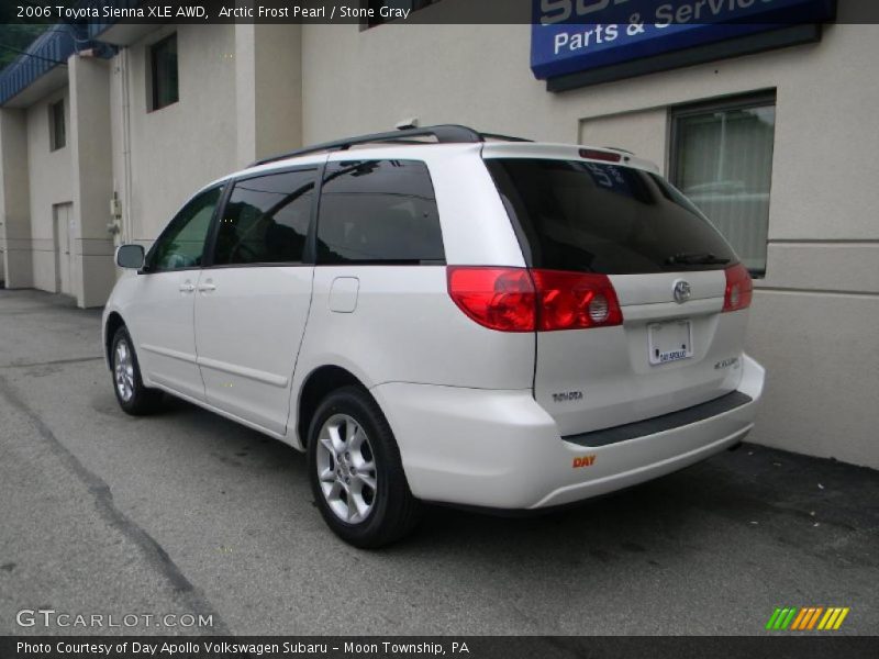 Arctic Frost Pearl / Stone Gray 2006 Toyota Sienna XLE AWD