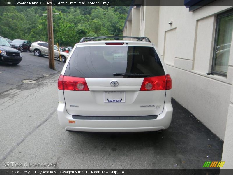 Arctic Frost Pearl / Stone Gray 2006 Toyota Sienna XLE AWD