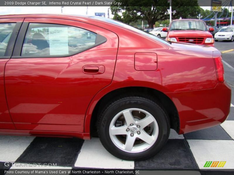 Inferno Red Crystal Pearl / Dark Slate Gray 2009 Dodge Charger SE