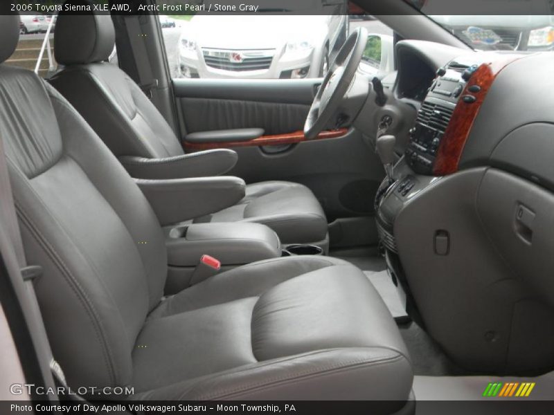 Arctic Frost Pearl / Stone Gray 2006 Toyota Sienna XLE AWD