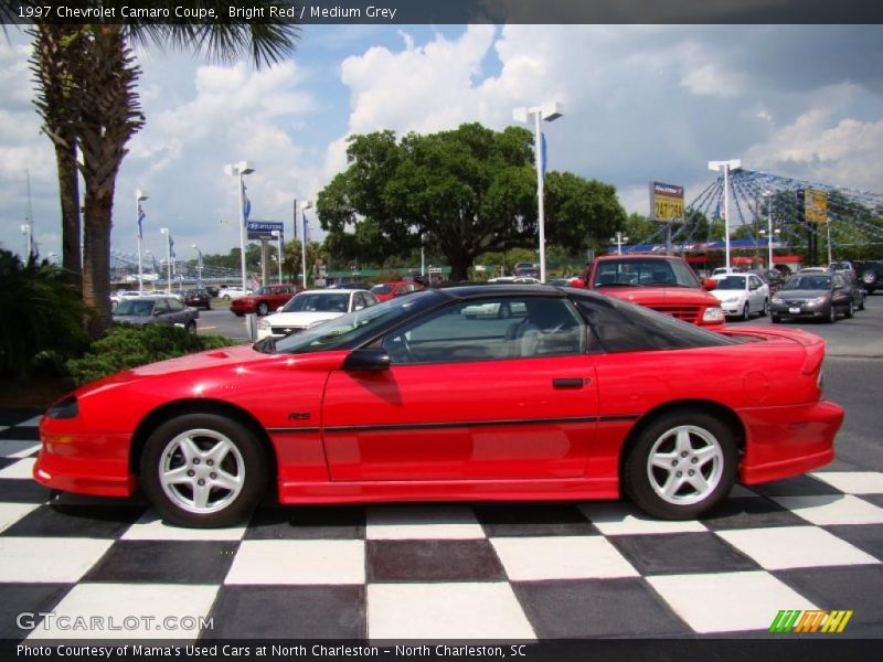 Bright Red / Medium Grey 1997 Chevrolet Camaro Coupe