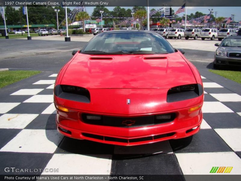 Bright Red / Medium Grey 1997 Chevrolet Camaro Coupe