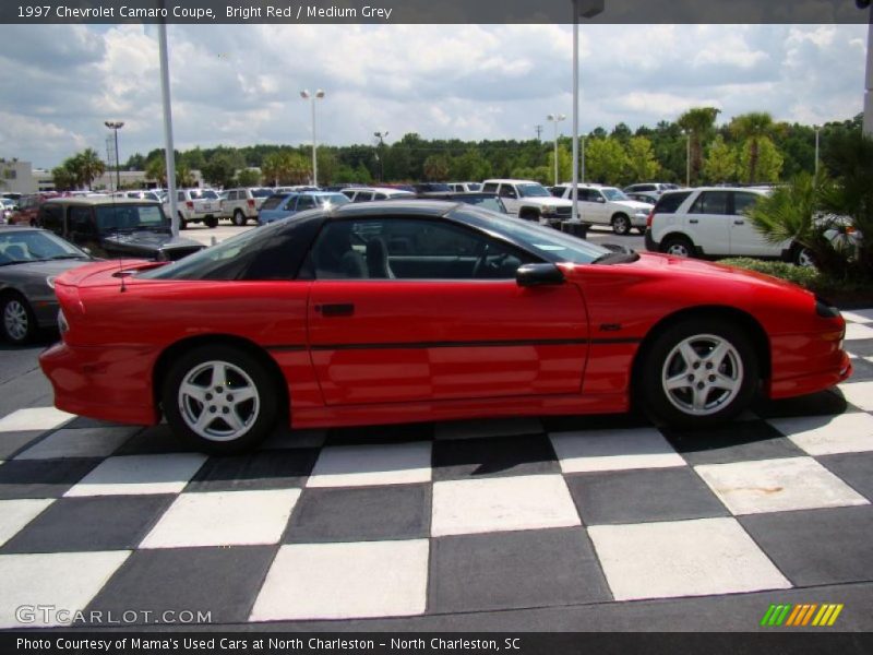 Bright Red / Medium Grey 1997 Chevrolet Camaro Coupe