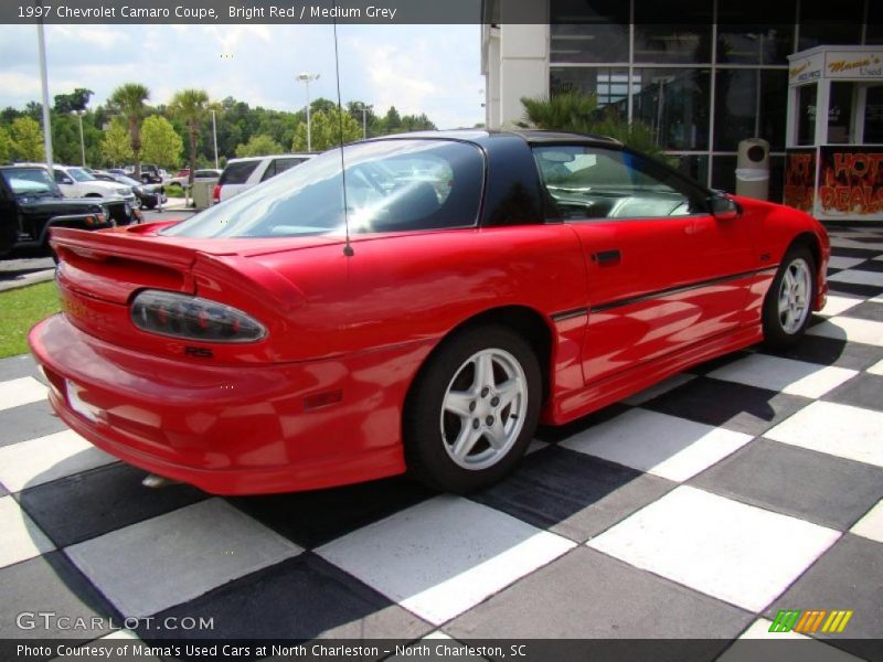 Bright Red / Medium Grey 1997 Chevrolet Camaro Coupe
