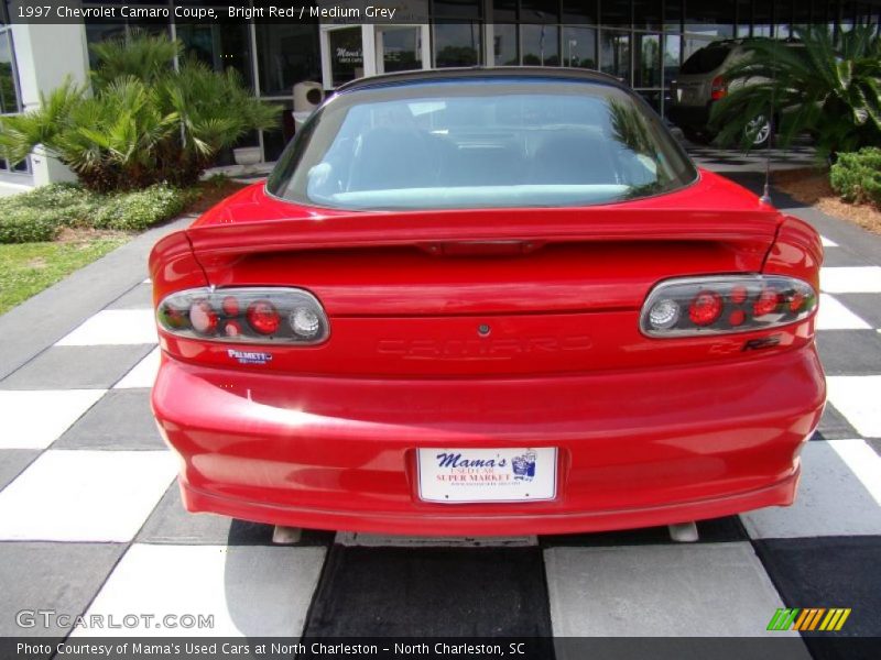 Bright Red / Medium Grey 1997 Chevrolet Camaro Coupe