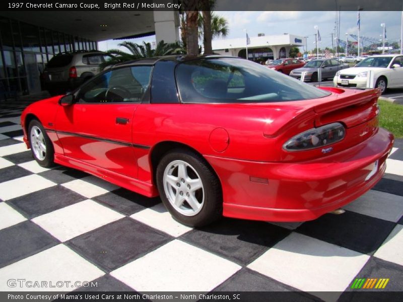 Bright Red / Medium Grey 1997 Chevrolet Camaro Coupe