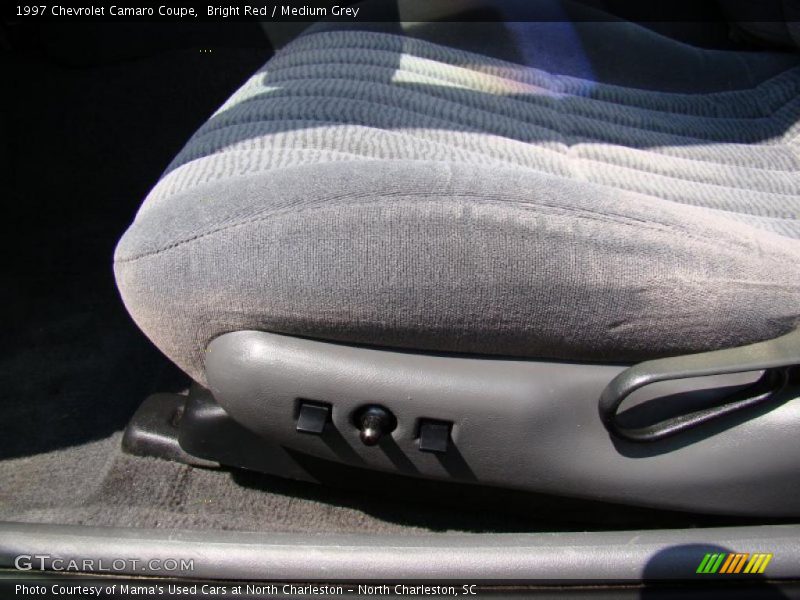 Bright Red / Medium Grey 1997 Chevrolet Camaro Coupe