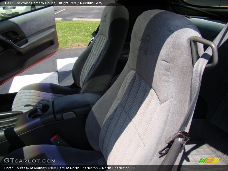 Bright Red / Medium Grey 1997 Chevrolet Camaro Coupe