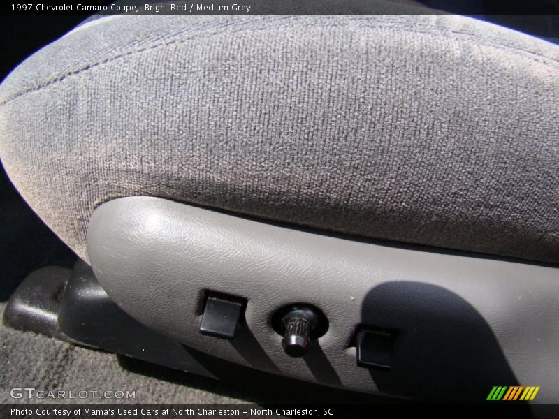 Bright Red / Medium Grey 1997 Chevrolet Camaro Coupe