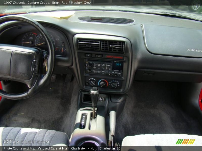 Bright Red / Medium Grey 1997 Chevrolet Camaro Coupe
