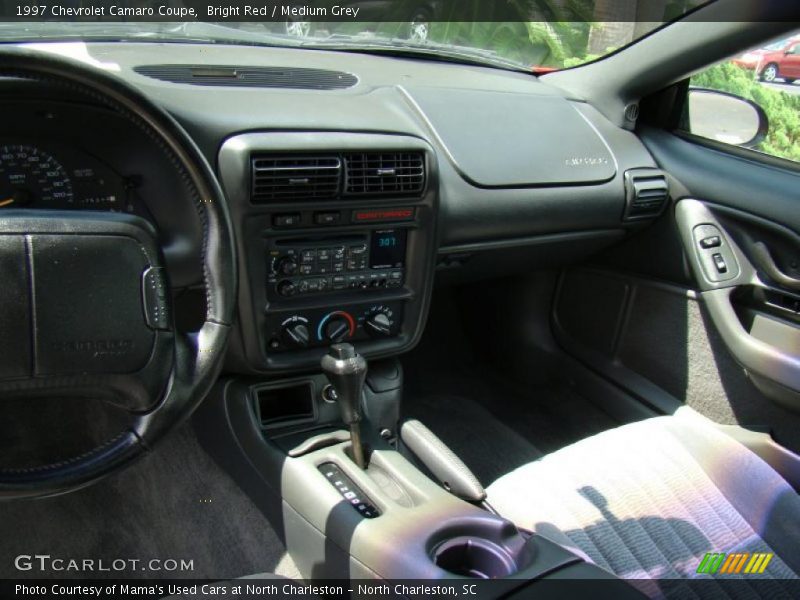 Bright Red / Medium Grey 1997 Chevrolet Camaro Coupe