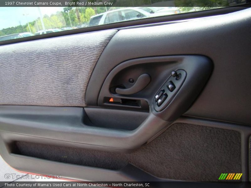 Bright Red / Medium Grey 1997 Chevrolet Camaro Coupe