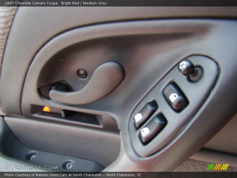 Bright Red / Medium Grey 1997 Chevrolet Camaro Coupe