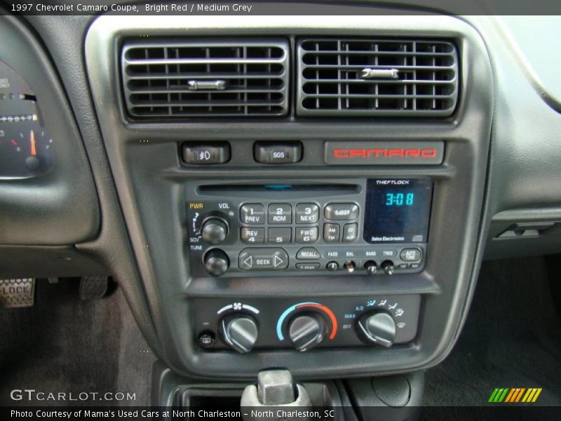 Bright Red / Medium Grey 1997 Chevrolet Camaro Coupe