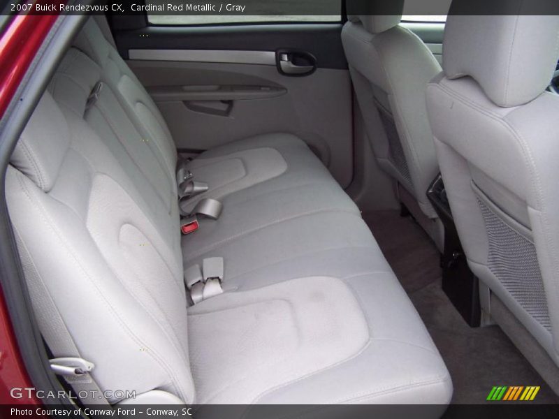 Cardinal Red Metallic / Gray 2007 Buick Rendezvous CX