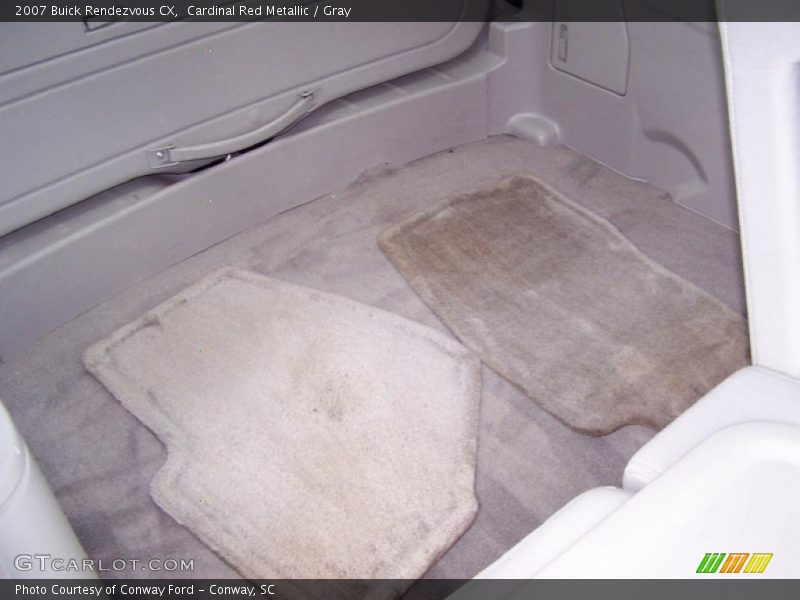 Cardinal Red Metallic / Gray 2007 Buick Rendezvous CX
