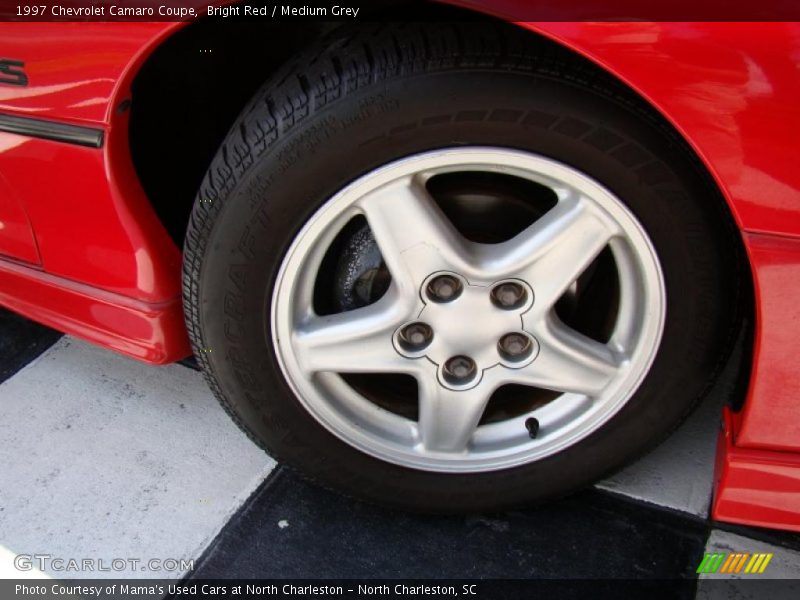 Bright Red / Medium Grey 1997 Chevrolet Camaro Coupe