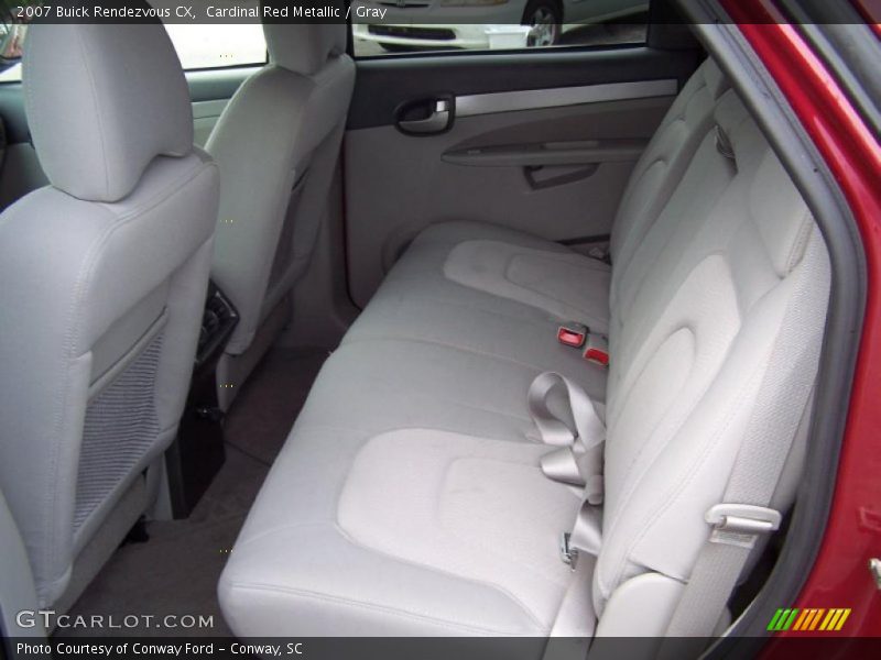 Cardinal Red Metallic / Gray 2007 Buick Rendezvous CX